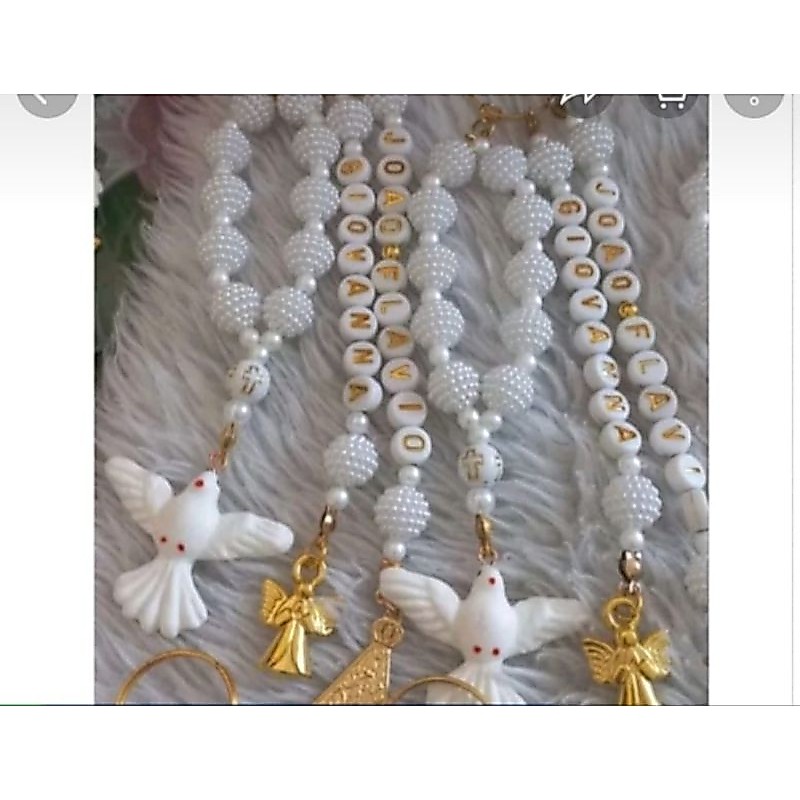 6 tercinhos personalizados para lembrancinhas batizado crisma comunhão nascimento etc com 2 nomes