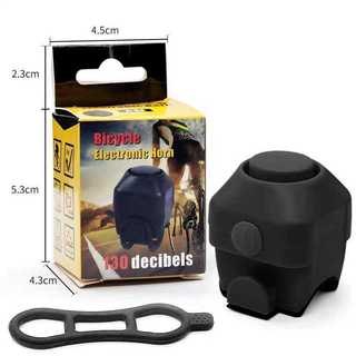 Buzina Recarregavel ou Bateria 130 dB a Prova D'água Para Bicicleta Bike mt268