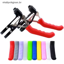 vhddyvikgnon Capa De Alça De Freio De Bicicleta TPR Apertos Guiador Proteger Antiderrapante Engrenagem De Proteção Acess