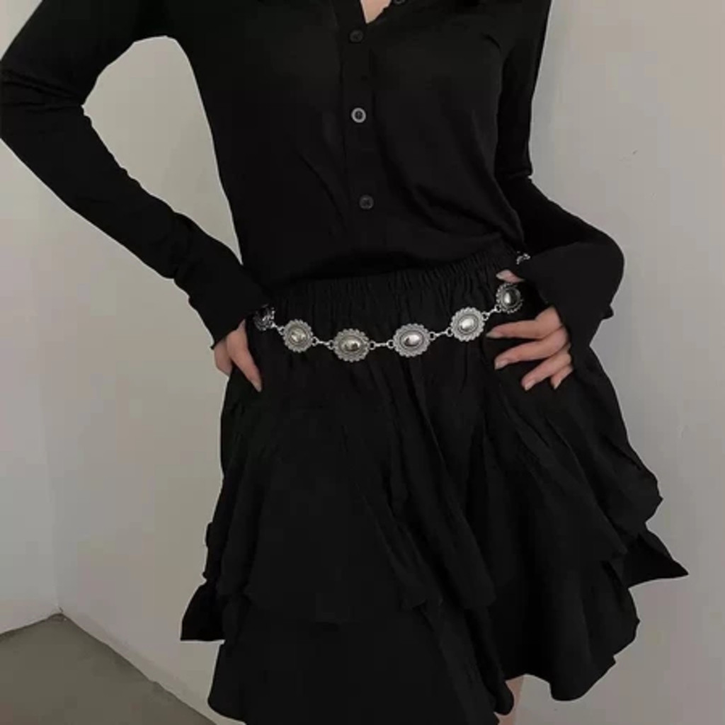 Cinto Boêmio Luxo Feminino Elegante Acessório Moda Cinto para Vestido Acessório Chic Estilo Fashion