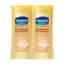 Kit 2 Loção Hidratante Vasenol Mãos e Unhas com 200ml