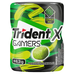 Trident Chiclete XGamers Citrus Maracujá e Limão 48.3g