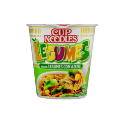 Nissin Macarrão instantâneo legumes com azeite Cup Noodles 67g