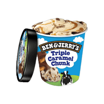 Sorvete Triple Caramel Chunk Ben & Jerry’S