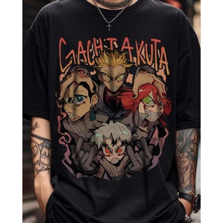 Camiseta Feminina Estampa Personagens Anime Confortável Estilosa Linda Moda Feminina Casual