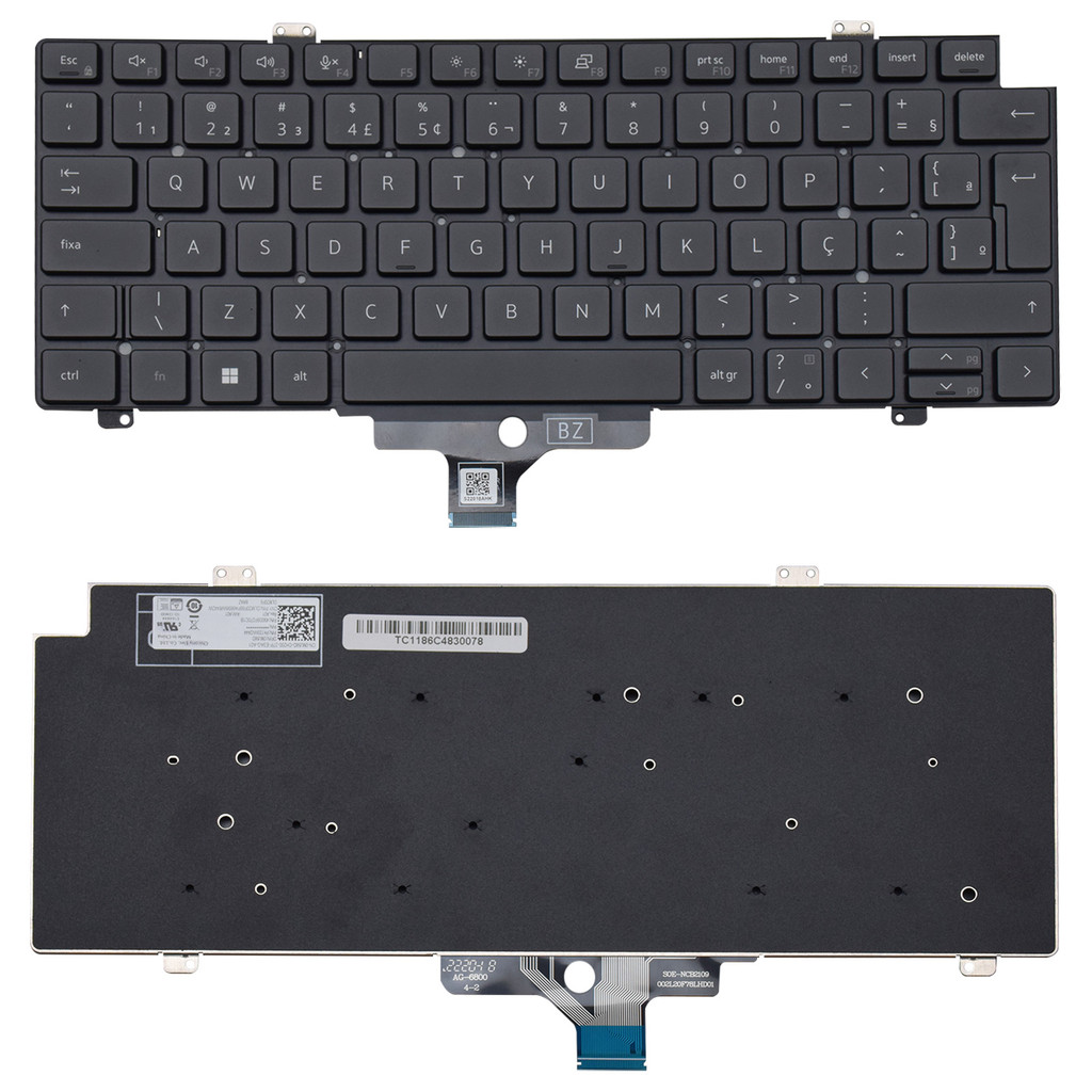 Teclado para Notebook Dell Latitude 5420 2022 Sem Iluminação