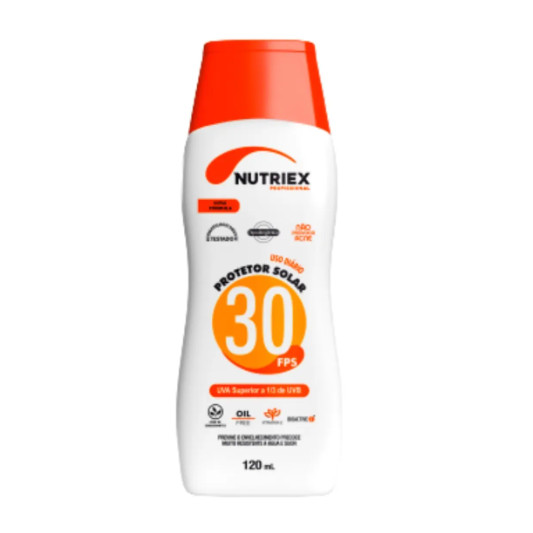 Protetor Solar Fps 30 120ml Nutriex