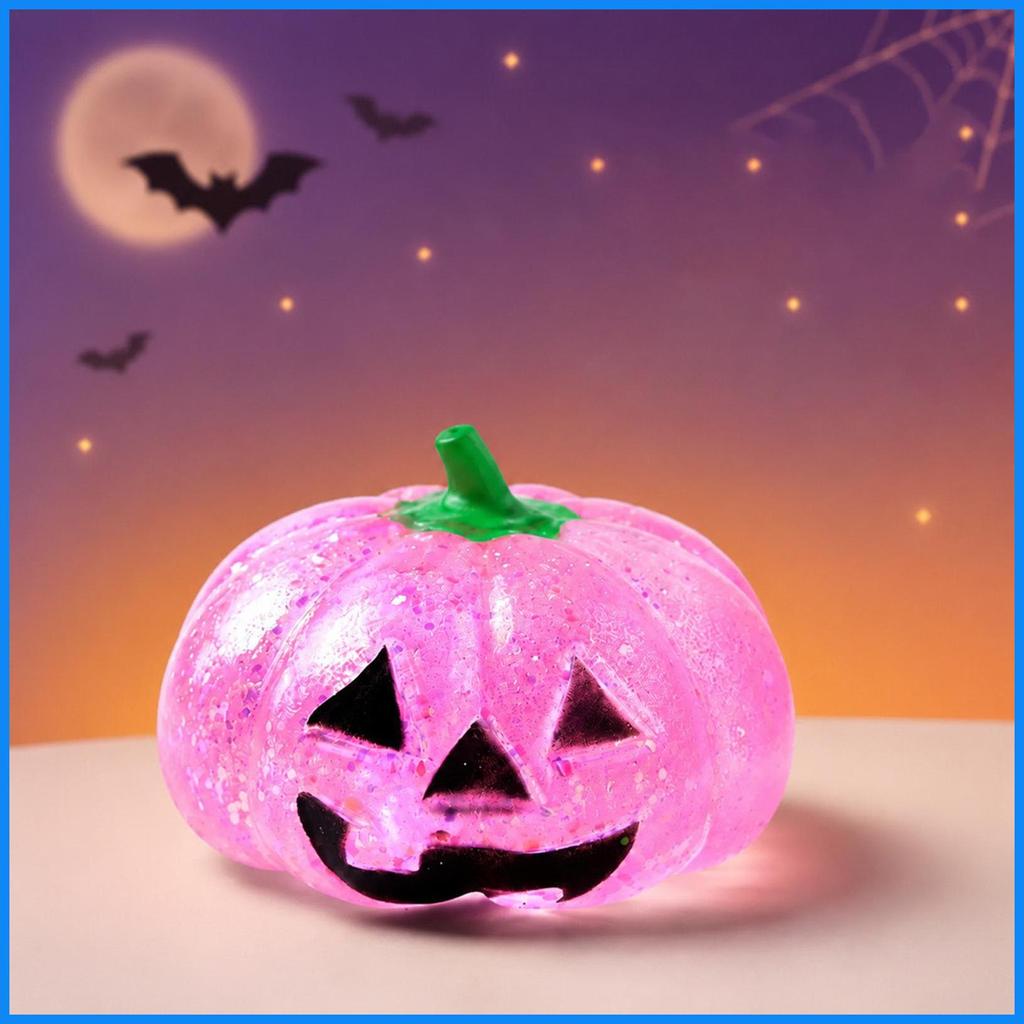 Abóbora Squeeze Brinquedo Macio Diversão Lenta Subindo Glitter Halloween Brinquedos Para Crianças Adultos Festa Casa hui