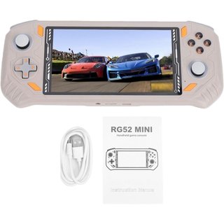 Console de Jogos Portátil, Sistema EmuELEC RK3562 Quad Core 2G RAM, Console de Jogos Portátil de 5,5 Polegadas (Preto) 6