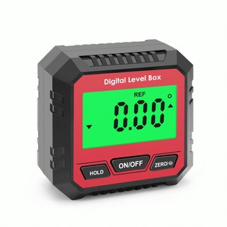 Mini instrumento de medição de ângulos com visor digital magnético, instrumento de medição de inclinação e nível, transf