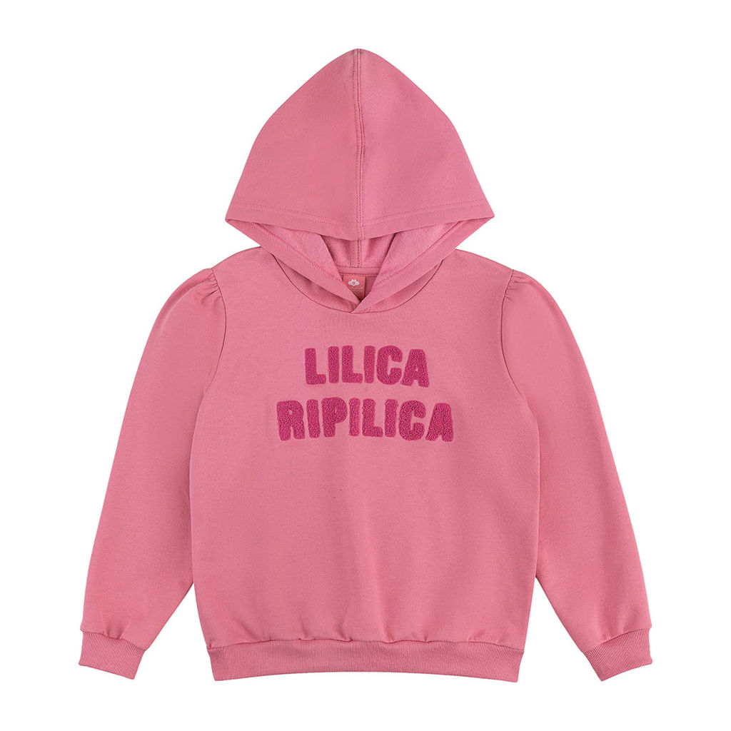 Blusão Moletom Infantil Menina Lilica Ripilica — imagem 2 de 2