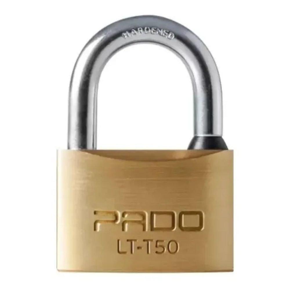 Cadeado Tetra Latão 50mm com 2 Chaves PADO