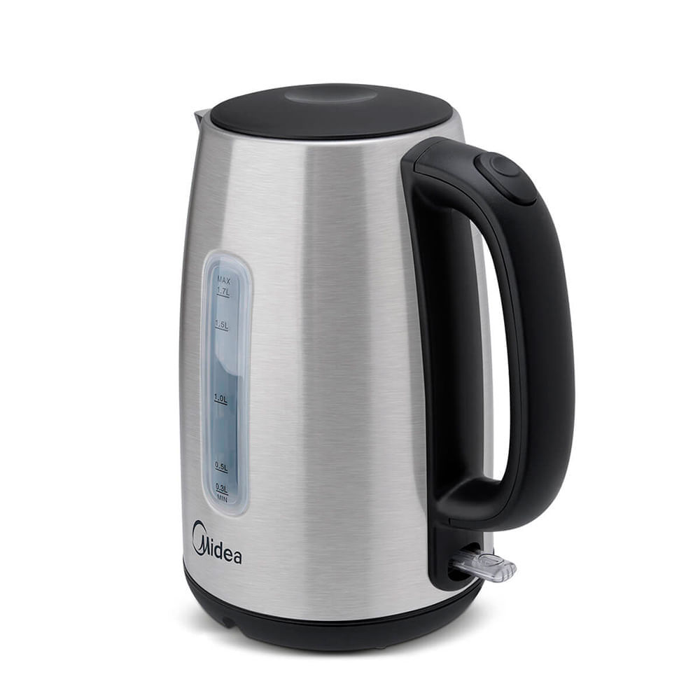 Chaleira Elétrica Inox 1,7 L com visor Midea