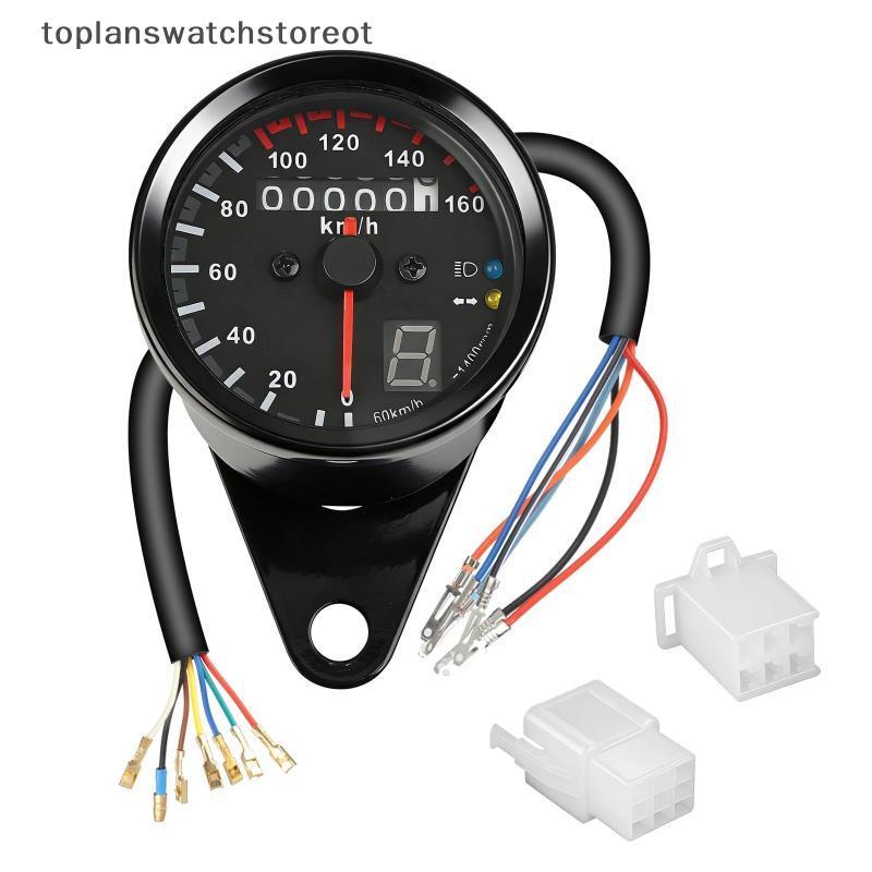 TOL LED Indicador Digital Motocicleta Odômetro Velocímetro Para Medição Precisa De Equitação BR