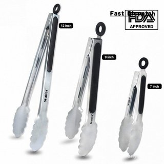 Pinça para Churrasco com Trava em Aço Inoxidável 304 Walfos DIH3