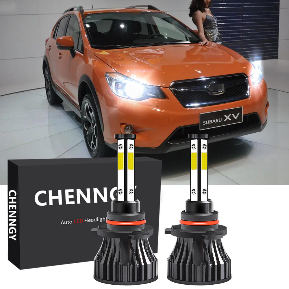 Para Subaru XV , Ano 2012-2020 (Lâmpada Principal)-Lâmpadas De Farol LED BH Feixe Baixo 12-32V 6000K Branco Brilhante Qt