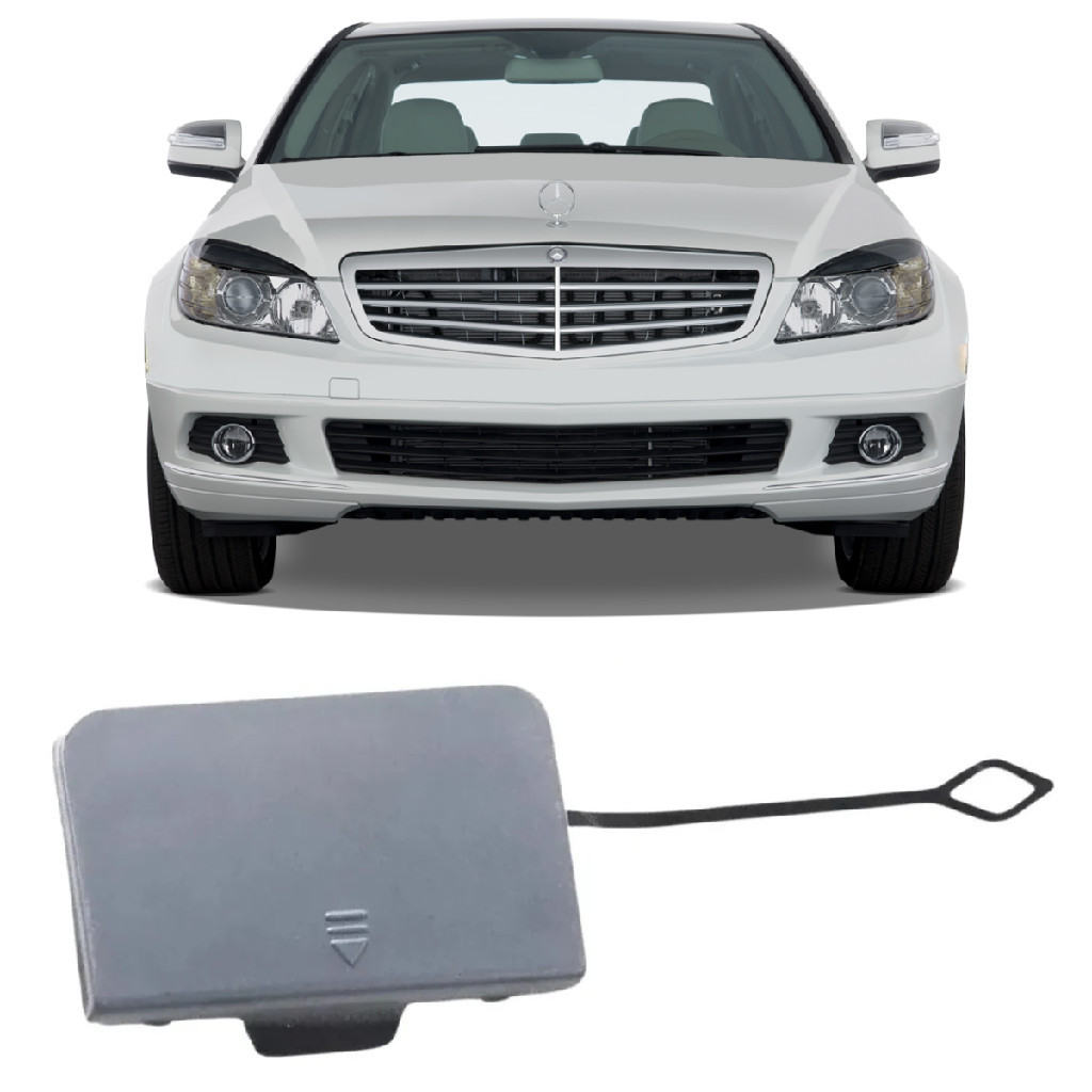 Tampa Reboque Parachoque Dianteiro Mercedes C180 C200 C280 C300 2008 2009 2010 2011 A2048850124