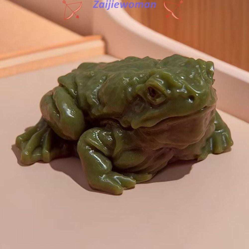 ZAIJIEWOMAN Sapo Squeeze , Simulação De Pegajoso Brinquedo , Engraçado Macio Alívio Do Estresse De Aperto Brinquedos Com