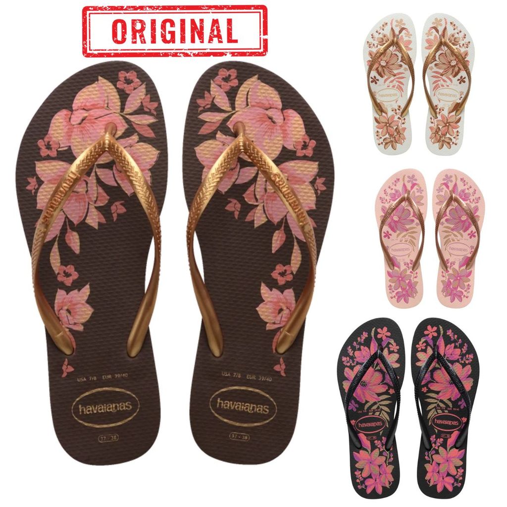 Chinelo Havaianas Slim Organic Sandália Florida e Original