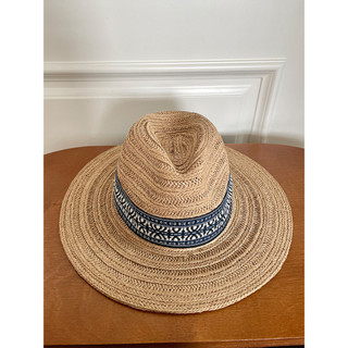 Chapéu de palha panamá estilo étnico feminino verão Casual guarda-sol chapéu de Jazz britânico à beira-mar férias guarda
