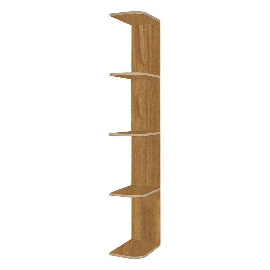 Prateleira Externa para Guarda-Roupas Smim/Luna Marrom 100% MDF
