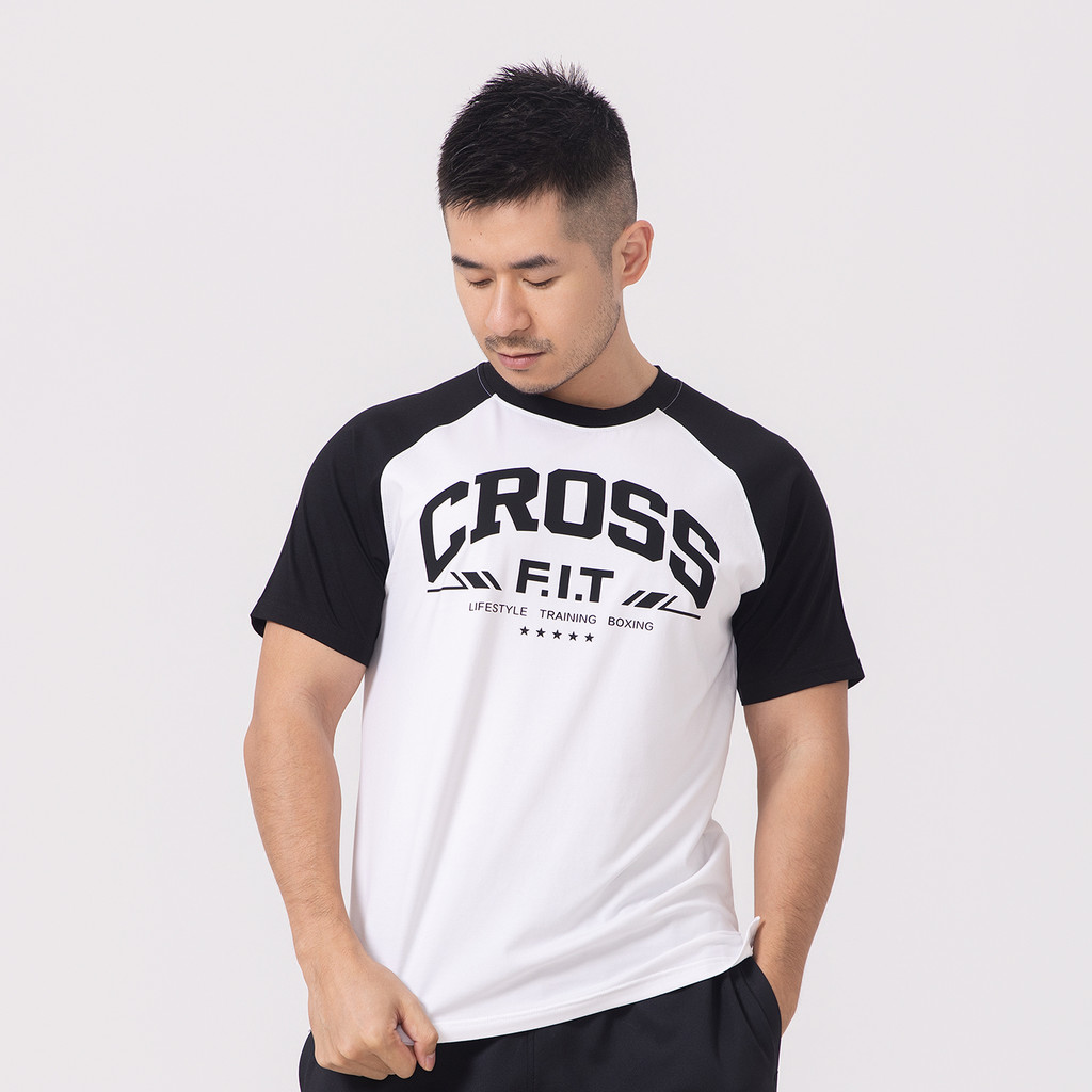 HANSBENNY2026 verão novo estilo masculino de manga curta camiseta versão ajustada manga Raglan Fitness esportes lazer al