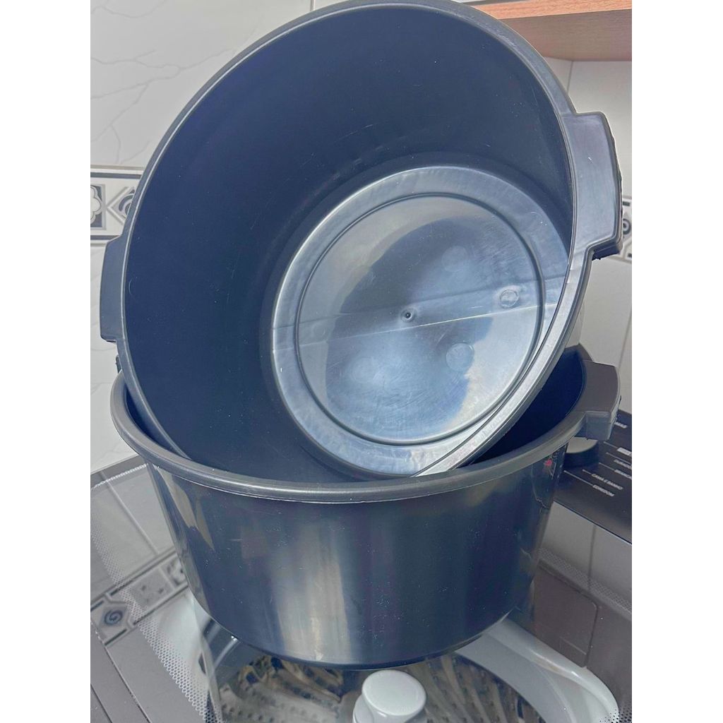 Bacia para Lavanderia 18 Litros Black