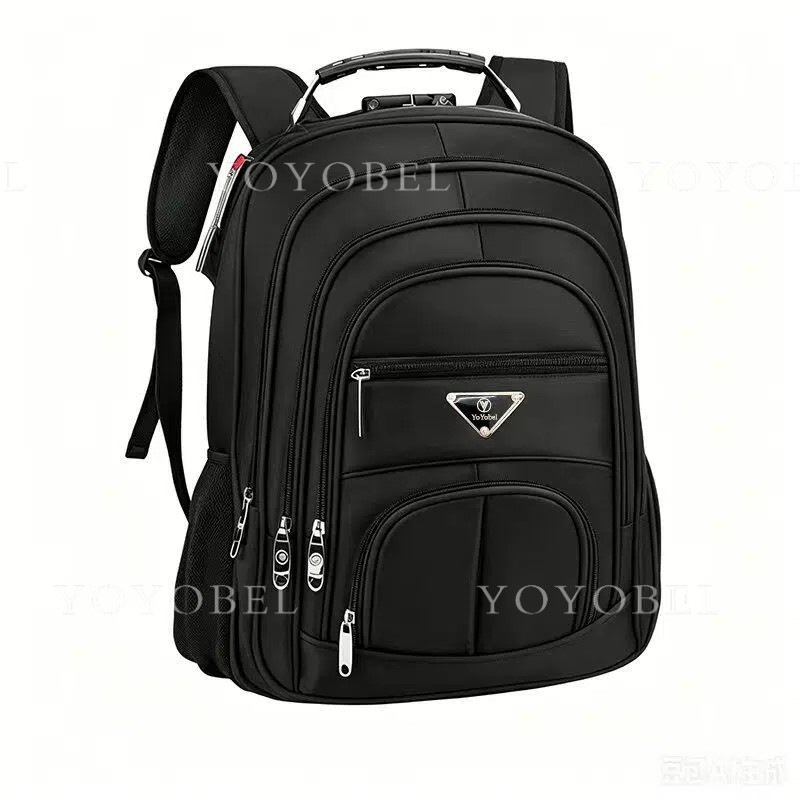 Mochila impermeável Grande Executiva Para Notebook Trabalho Faculdade Reforçada Antifurto Senha Cabo De Aço USB