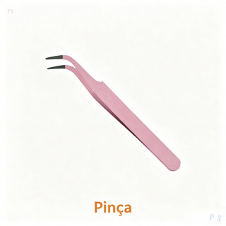 Pinça de ferro rosa (x) Acessórios para contas de fusão utilizam contas de 2,6 mm PX Fusion Beads