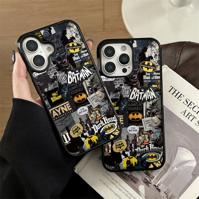 Apple 15promax1112 Choque Magnético 16e Batman Sucção 13 Chassis Espelho Adequado para Mãos Anti iphone14