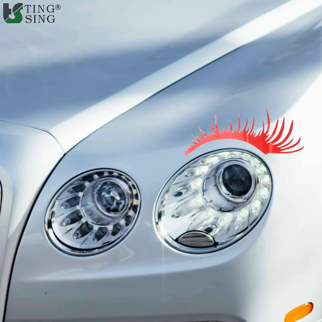 Decalques Para Cílios De Farol De Carro , Adesivos Autoadesivos Animais De Estimação , Resistente Às Intempéries , Decor