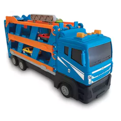 Caminhão Porta Carrinhos com Pista - Ultrax - Luz e Som - ST Import