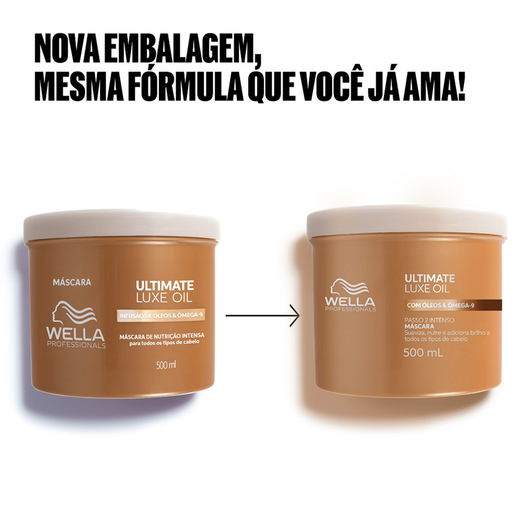 Wella Professionals Ultimate Luxe Oil - Máscara Capilar 500ml · foto 2