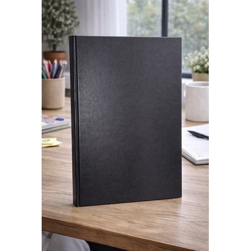 Caderno Grande Numerado 100 Folhas - Preta