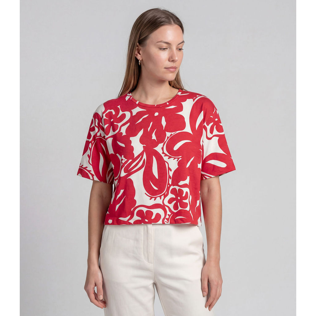 Blusa Feminina Infinita Cor Vermelho