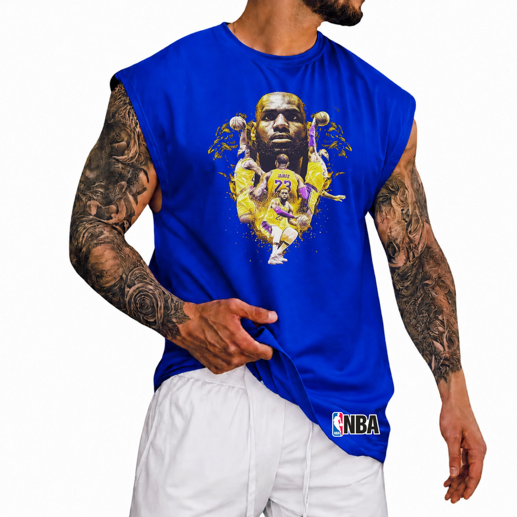 Regata Machão Oversized 100% Algodão Camiseta Basquete Musculação Streetwear Treino Praia Academia