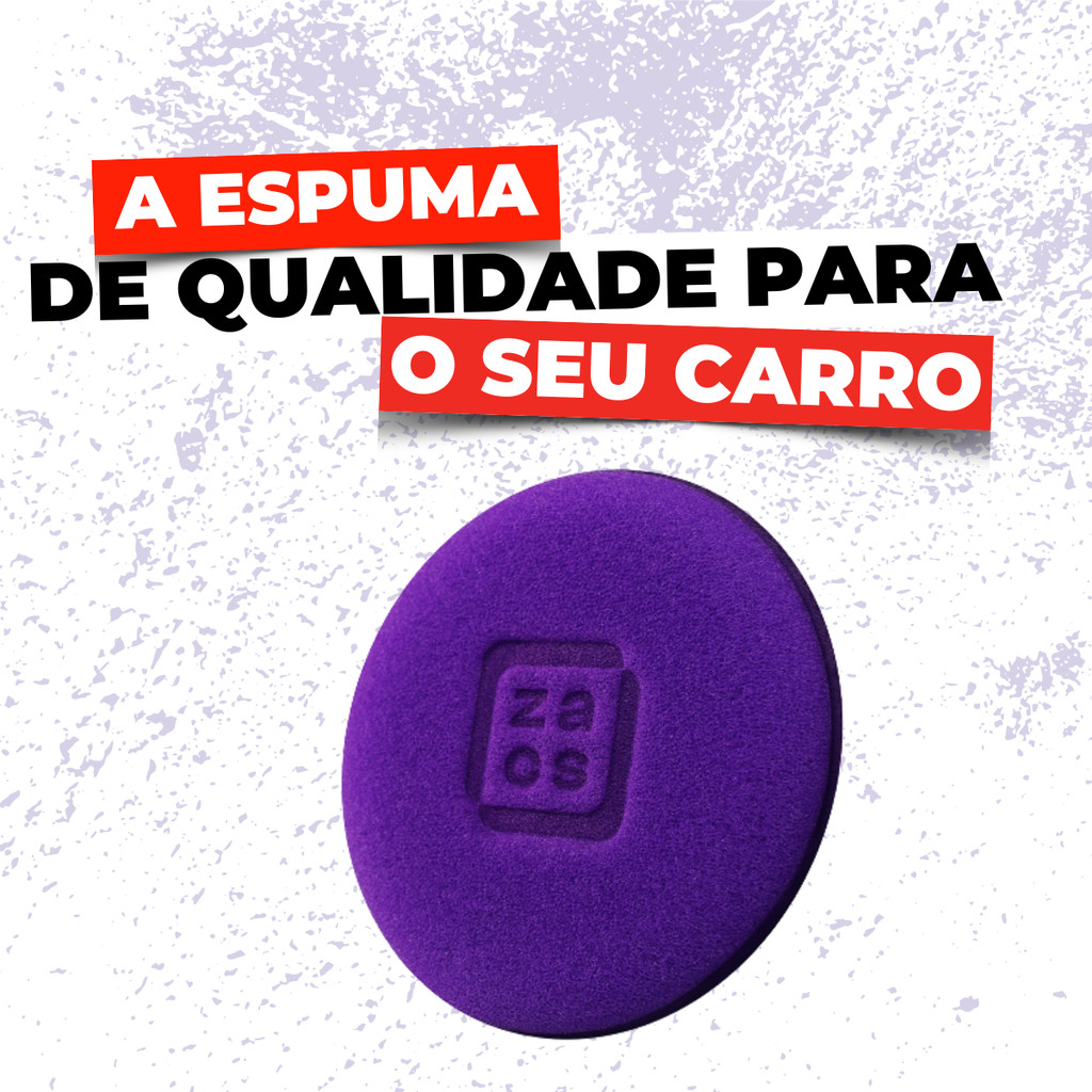 Kit 5 Aplicador Espuma Para Ceras Carro Moto Zacs Vonixx · foto 2