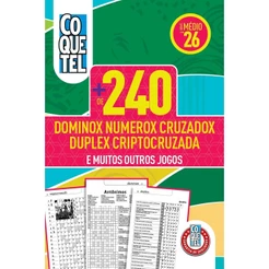 Livro Coquetel Mais de 240 Especiais 26: Nível Médio