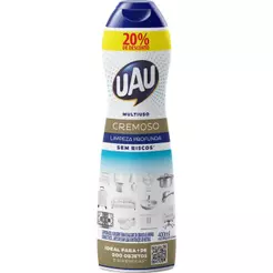 Multiuso UAU Cremoso Tradicional 400ML embalagem PROMO20%