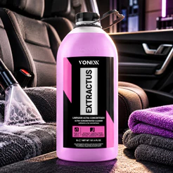 Extractus Vonixx Limpador Ultra Concentrado 3l Vonixx Limpeza Profissional de Estofados e Carpetes
