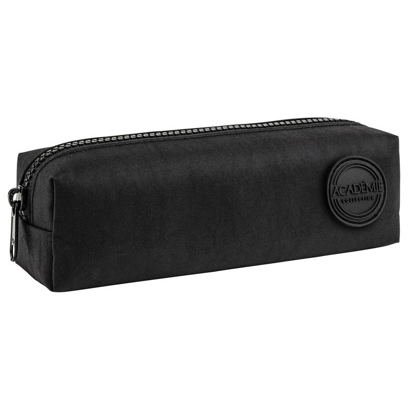Estojo escolar com zíper 406392 Académie Young Preto Tilibra