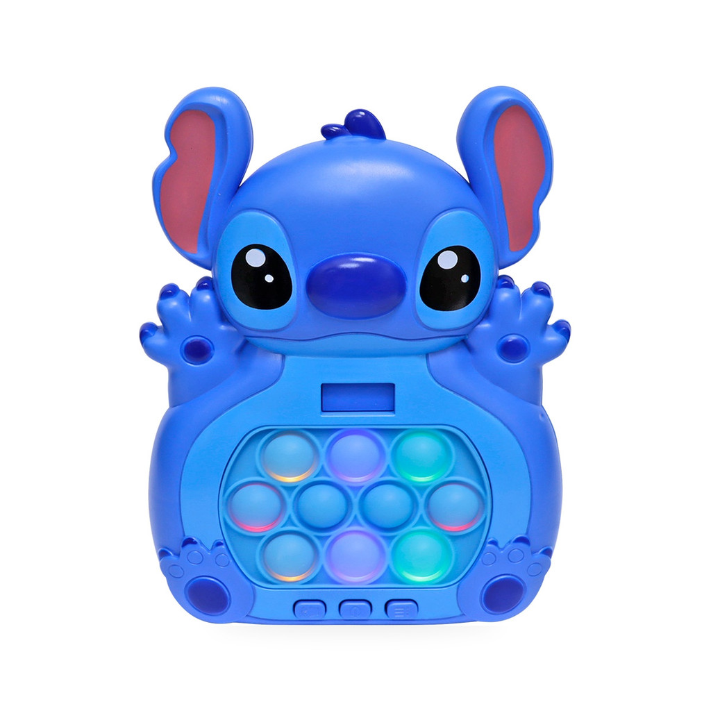 Pop It Eletrônico Stitch Azul Etitoys