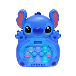 Pop It Eletrônico Stitch Azul Etitoys