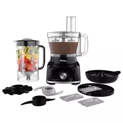 Multiprocessador de Alimentos Philco 1700W Preto PMP1600P 9 em 1