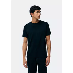 Camiseta Básica Masculina Manga Curta Em Malha H+