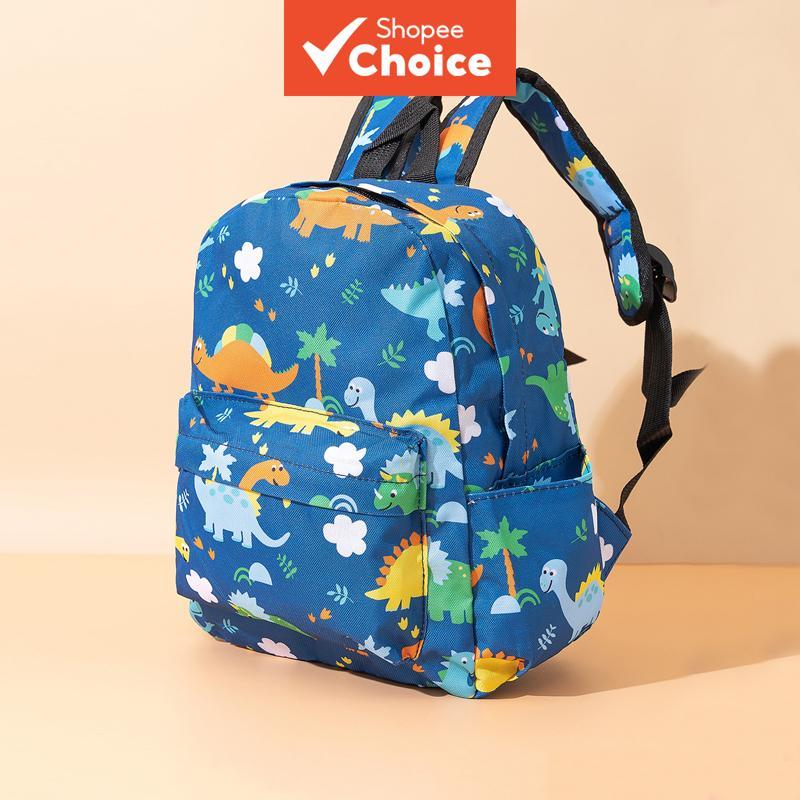 Dinossauro Dos Desenhos Animados Crianças Mochila Grande Capacidade Saco De Escola Do Jardim De Infância Meninos Meninas