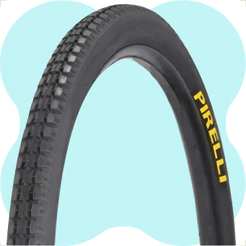 Pneu Pirelli Primor 26 x 1.1 / 2x2 Monark Barra Circular Caloi Tropical Carga Montadinha Motorizada
