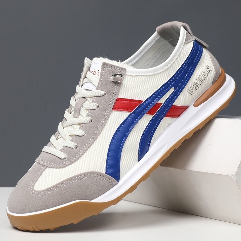 Novo estilo 2026 primavera verão sapatos masculinos tênis moda confortável pano respirável esportes casuais Forrest Gump