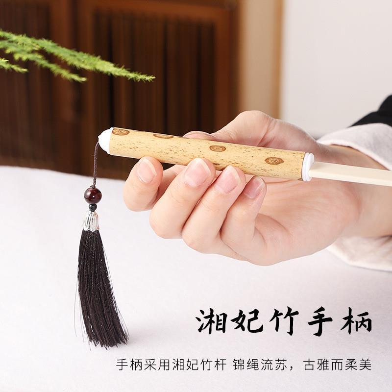 Faca de corte de papel de arroz Escova Faca de papel de caligrafia Imitação de osso de carne Pintura chinesa Alunos Xuan