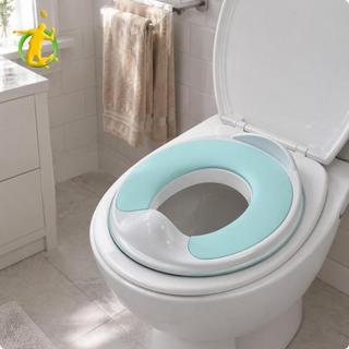 [Asiyy] Assento Sanitário Infantil Com Frente Aberta E Antiderrapante Para Casa Banheiro Conforto